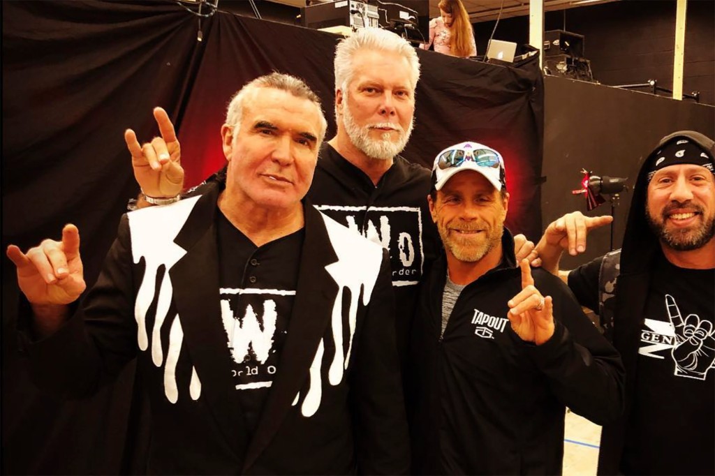 Scott Hall, Kevin Nash, Shawn Michaels and X-Pac