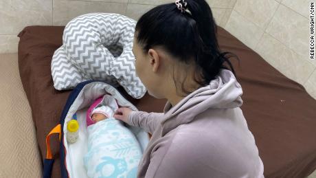 Ukrainian surrogate Victoria gave birth a week ago to a couple living abroad.