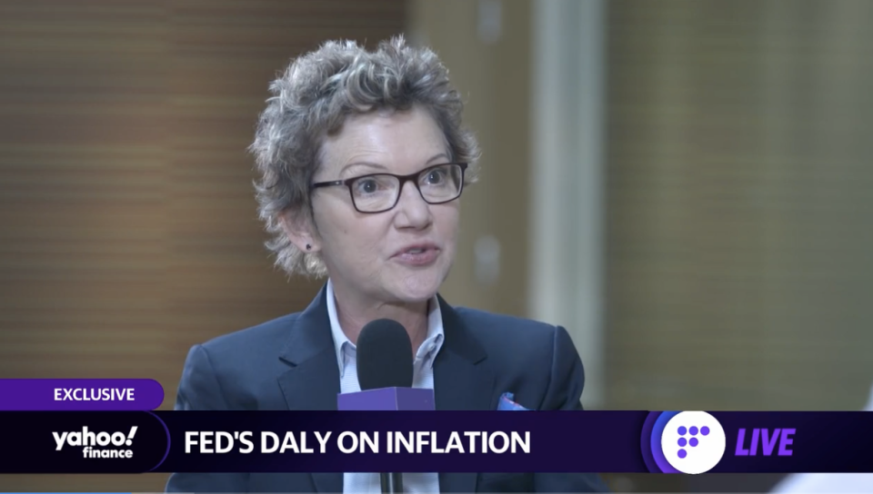 Mary Daley of the Federal Reserve speaks to Yahoo Finance.