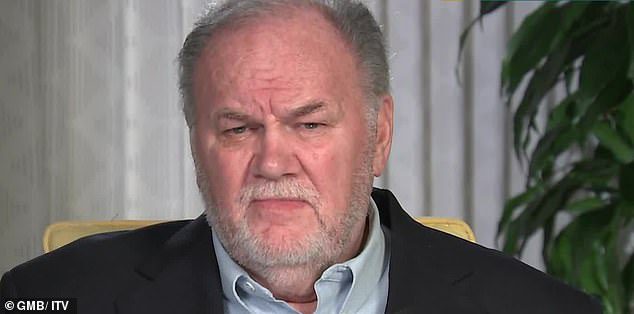 Thomas Markle, who suffered a stroke that left him in hospital, is upset by the feud with his daughter Meghan, according to royal author Tom Power.