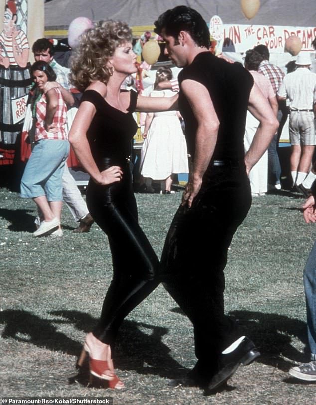 Icon: Olivia is best known for her role in the hit 1978 musical Grease (pictured with co-star John Travolta)