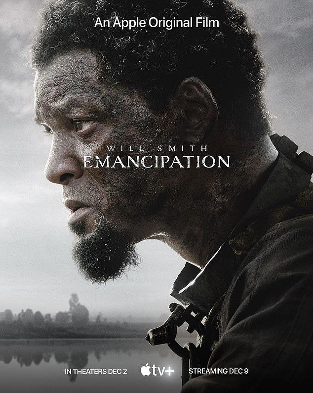 History: Smith's latest film is a historical thriller directed by Antoine Fuqua, in which the New Prince actor stars an enslaved man named Peter who escapes from a Louisiana farm.