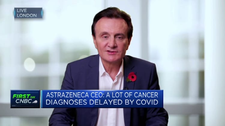 AstraZeneca's chief executive says the new UK government needs to think long term and fund the NHS and research