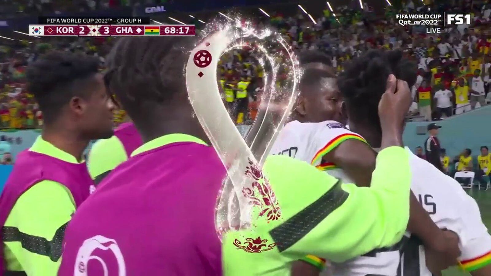 Ghanaian Mohamed Kudus scores a goal against the Republic of Korea in 68 minutes |  World Cup 2022