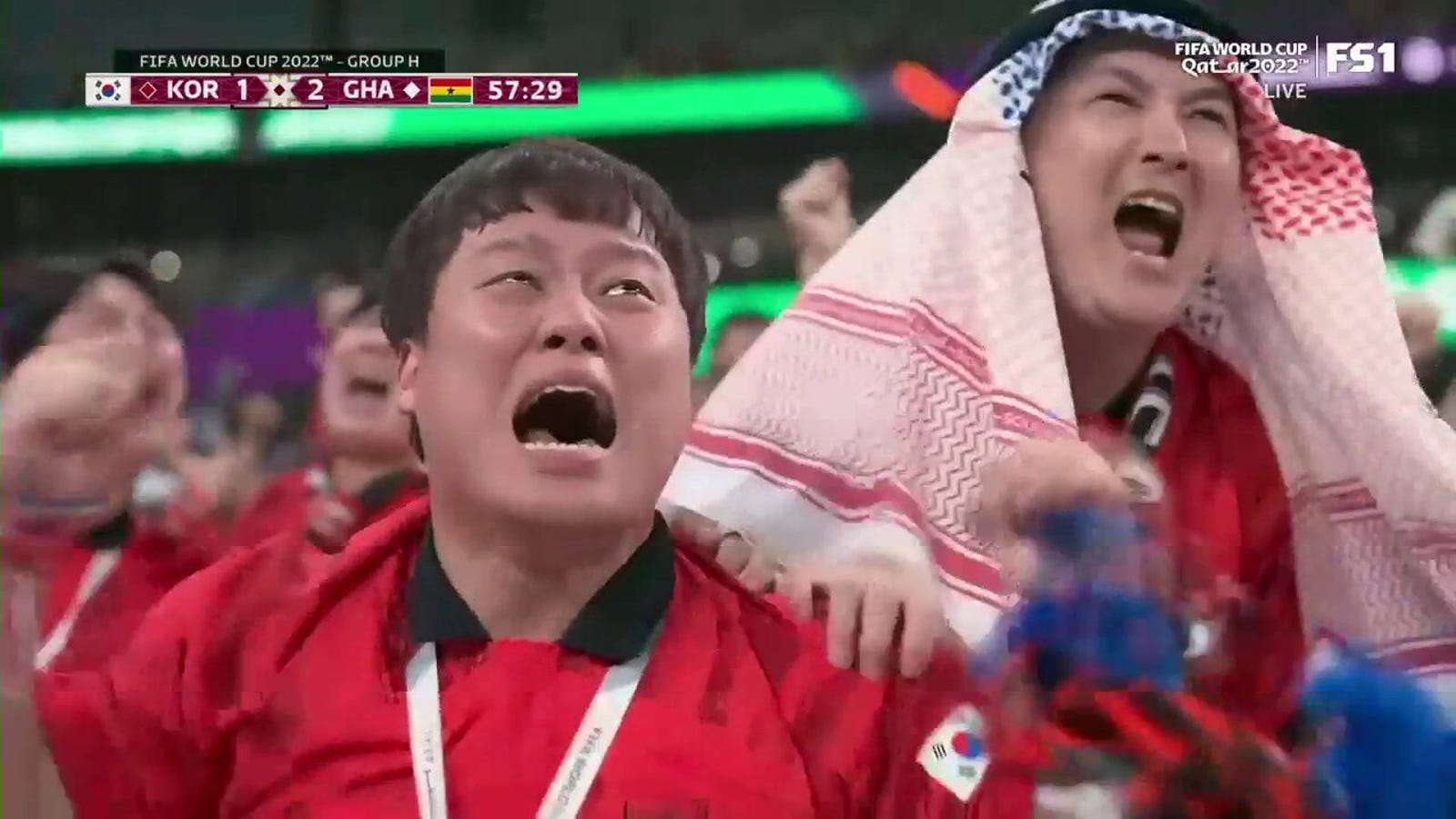 Cho Goo Sung of the Republic of Korea scores a goal against Ghana at 58' |  World Cup 2022