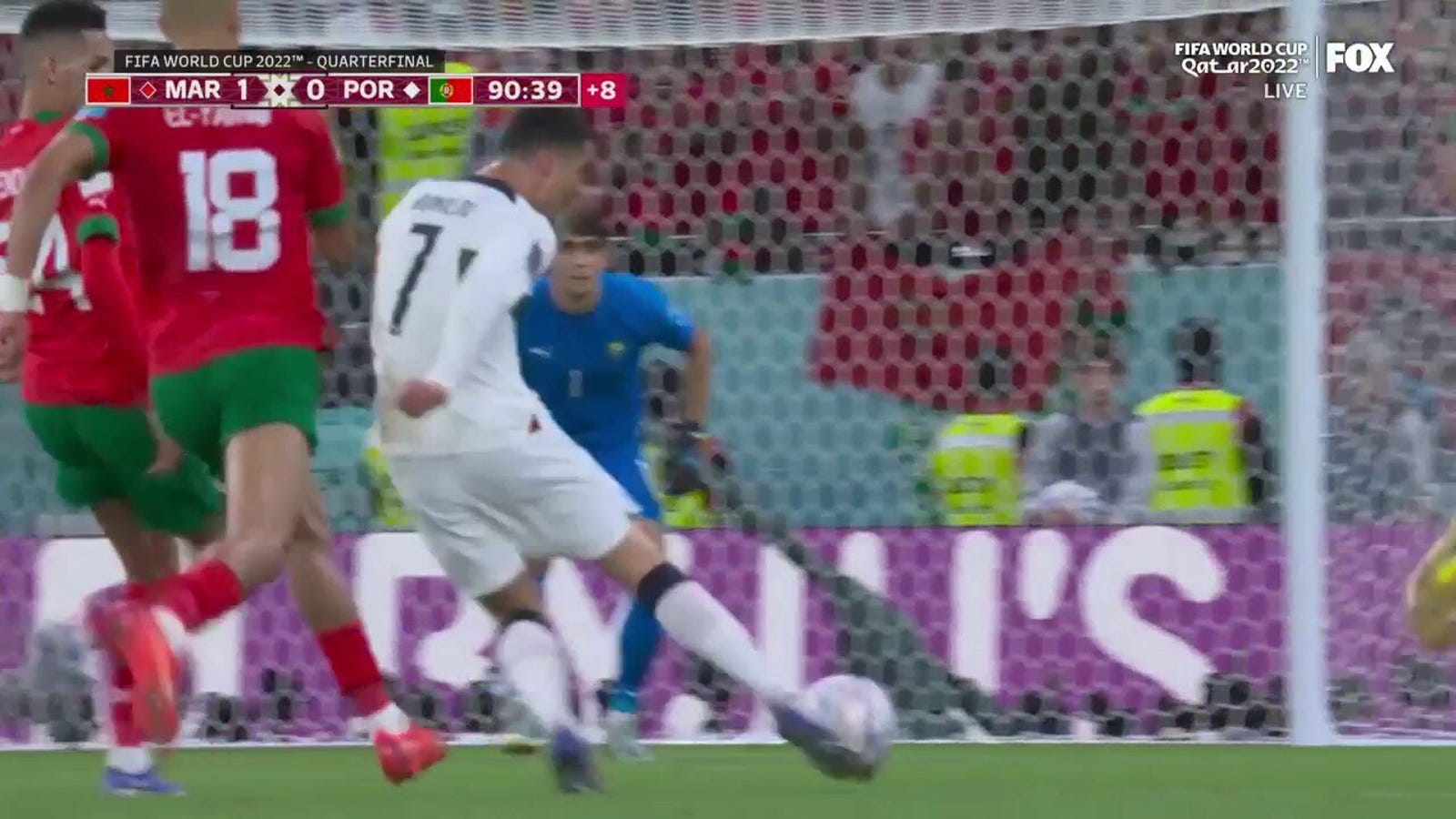 Cristiano Ronaldo came close to tying it up